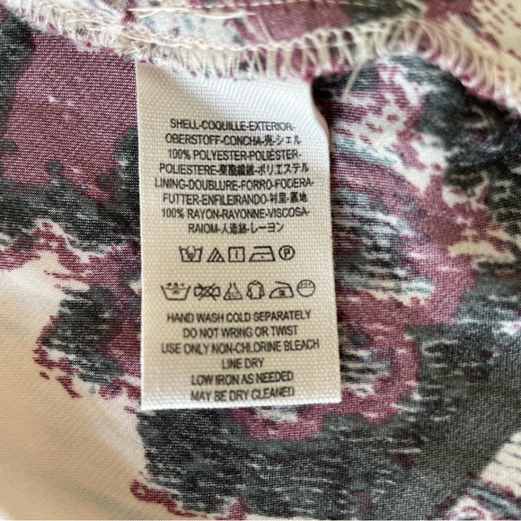 Free People Dress Womens Small Say You Love Me Mini Tunic Floral Boho Dolman - Picture 8 of 10